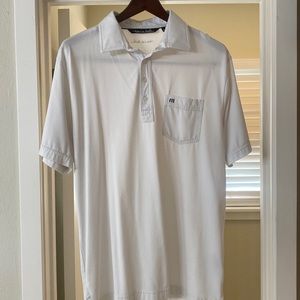 Travis Mathew White Polo